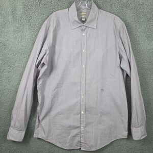 Massimo Alba Shirt Men's  Regular Fit Button Up Cotton Shirt Italy Size L